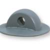 Pasacano color gris medio en PVC